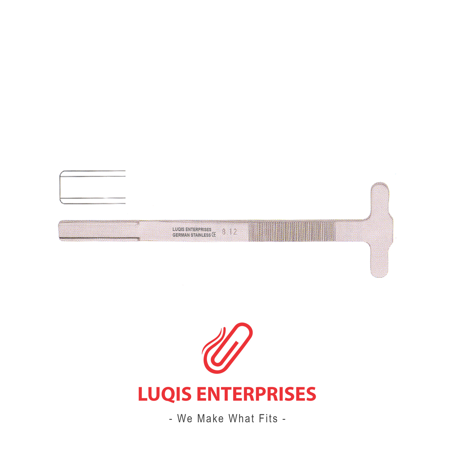 Rubin Edged Bone Chisel, T-Shaped