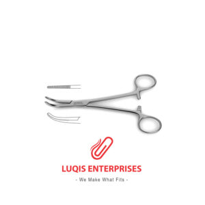 Dandy Scalp Forceps - Curved to side