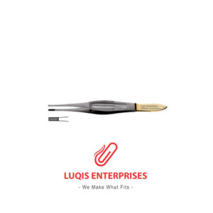 Castroviejo-Brown Tissue Forceps, Delicate Brown teeth