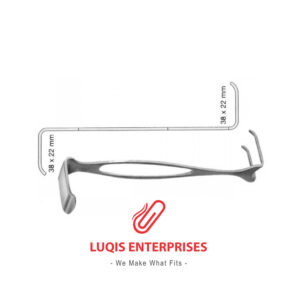 Exceptional Quality Czerny Retractor Double Ended, Stainless Steel 38x22mm 17.5cm Length...