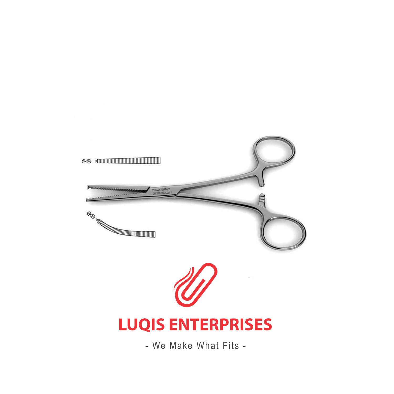 Kocher Forceps - 1x2 Teeth