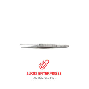 Gillies Dissecting Forceps fine - 1x2 teeth on serrated jaws