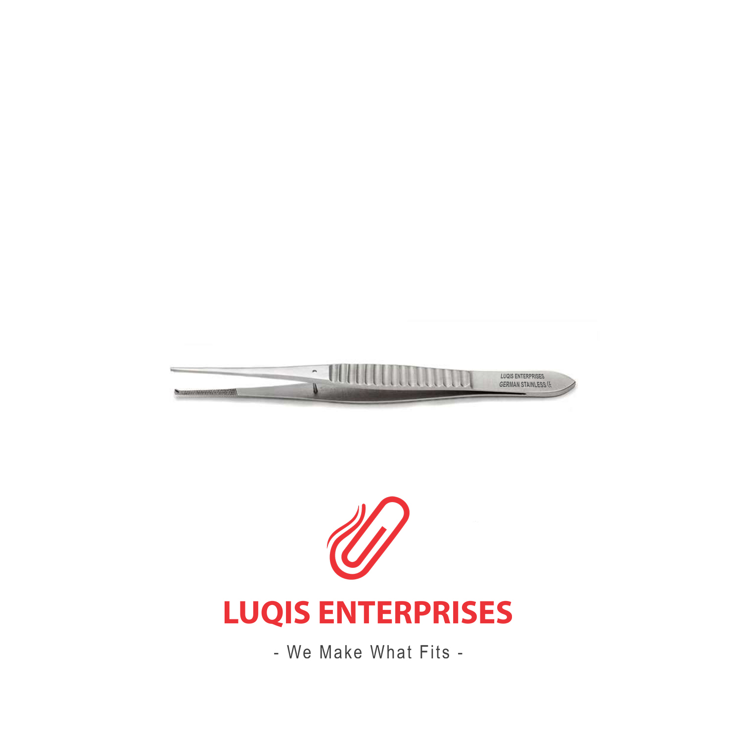 Gillies Dissecting Forceps fine - 1x2 teeth on serrated jaws