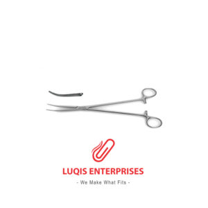 Sarot Artery Forceps horizontal serrations - Curved