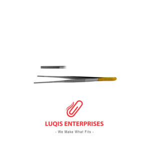 Semken Needle Forceps - Tungsten Carbide Serrated 1x2 Teeth