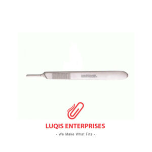 SCALPEL HANDLE, #3 STANDARD, Stainless Steel