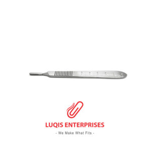 SCALPEL HANDLE, #3 GRADUATION IN CM, Stainless Steel