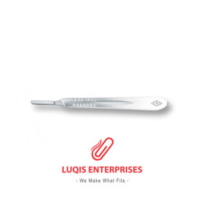 Scalpel Blade Handle #4, Standard, Stainless Steel