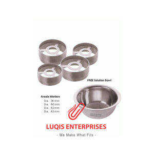 Areola Markers (Set of 4 with Free Solution Bowl)