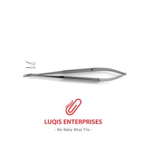 Barraquer Micro Needle Holder - Round Handle