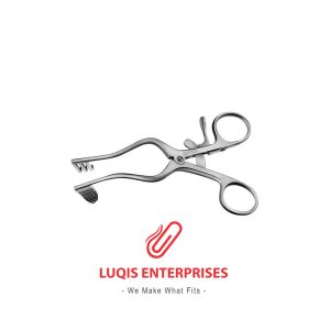 PERKINS SELF RETAINING RETRACTOR solid blade left 130 mm