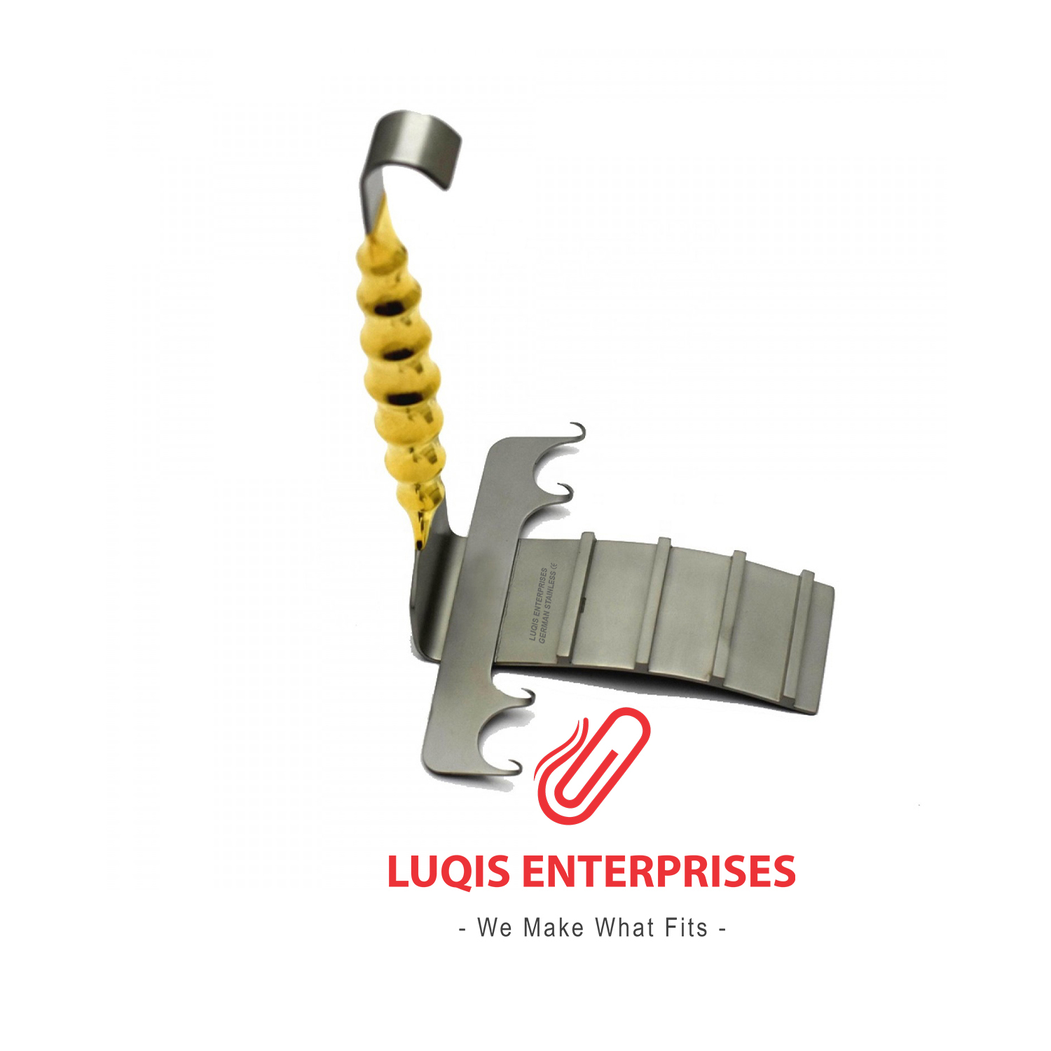 Saldanha solz abdominal retractor, 23.5cm