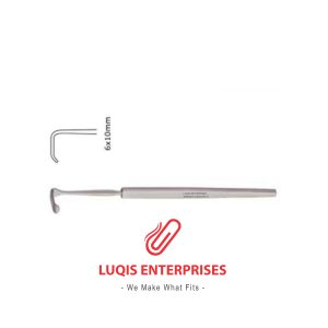 Senn Green Retractor, 14cm, 6x10mm, Stainless Steel