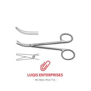 Cinelli Lower Lateral Strong Curved Nasal Scissors 11.5cm