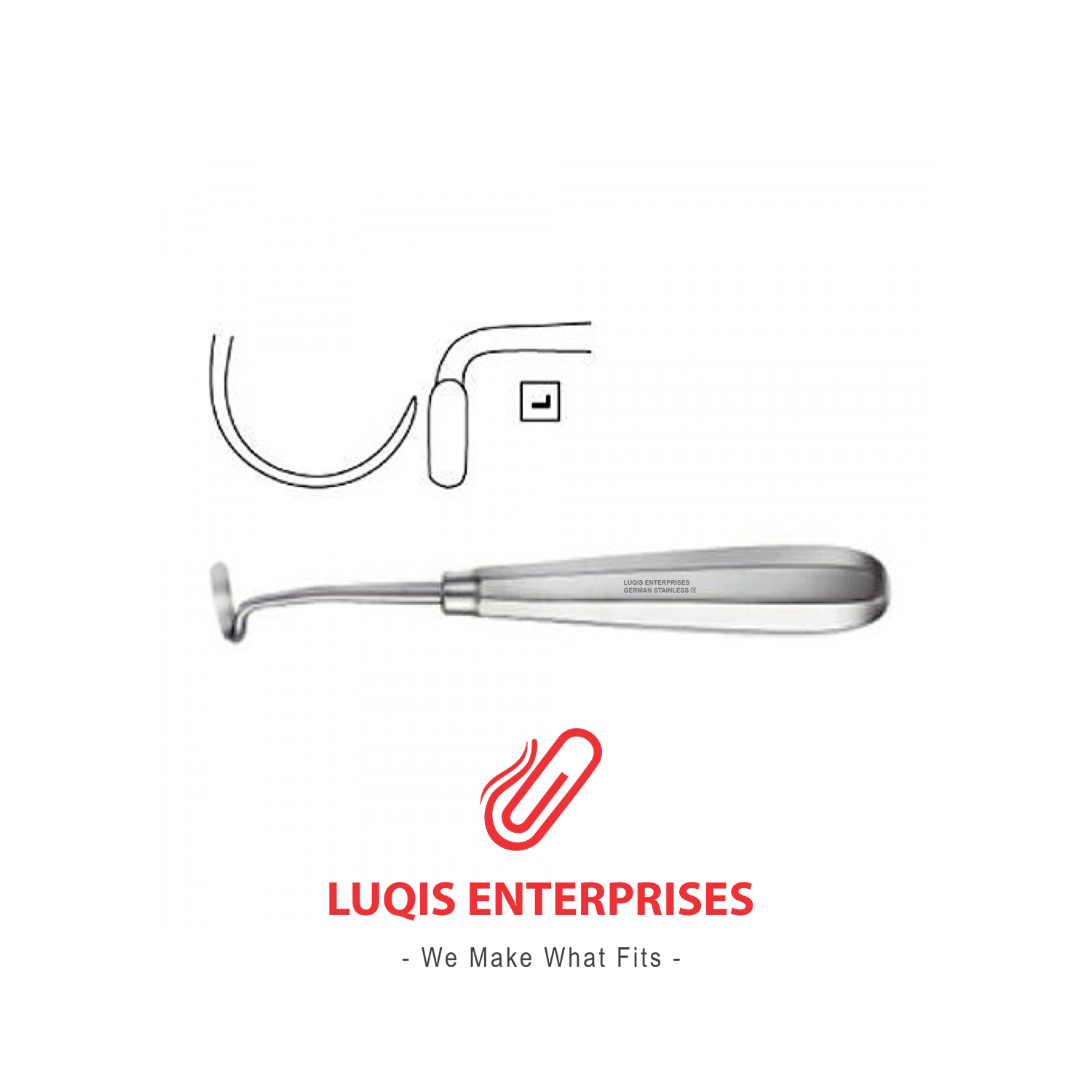 Daniel Gubisch Rib Raspatory