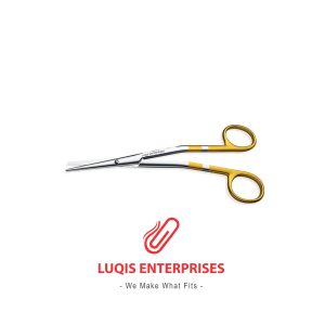 Cottle Dorsal Scissors, Angled, Serrated