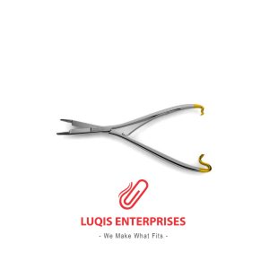 Mathieu-Olsen Needle Holder - Tungsten Carbide Serrated Jaw