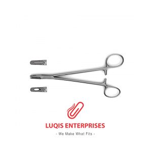 Metzenbaum Needle Holder - one opposing jaw grooved