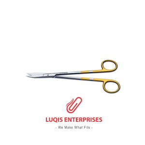 Davis Face Lift Scissors, Curved, Serrated