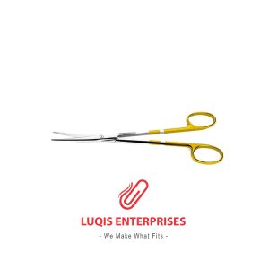 Delicate Metzenbaum Scissors, Curved Serrated