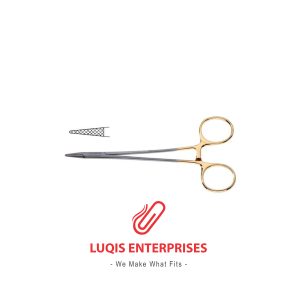 Micro Vascular Needle Holder - TC Light Weight Delicate Jaws
