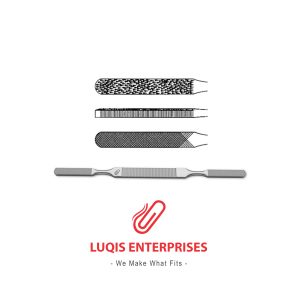 Kleinert-Kutz Rasp Double-Ended, Convex - Fine