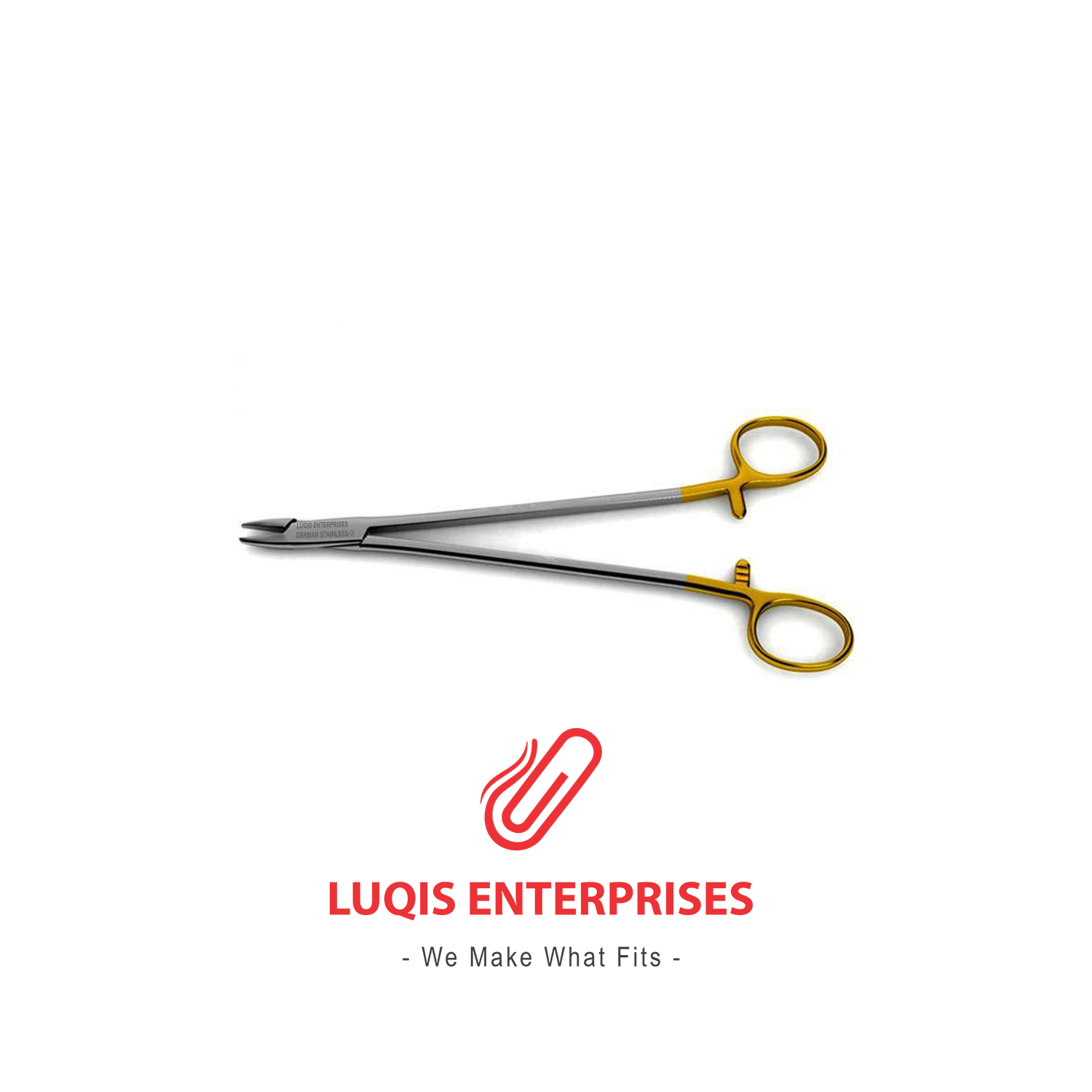 Nolan Needle Holder - Tungsten Carbide Heavy, Box Lock