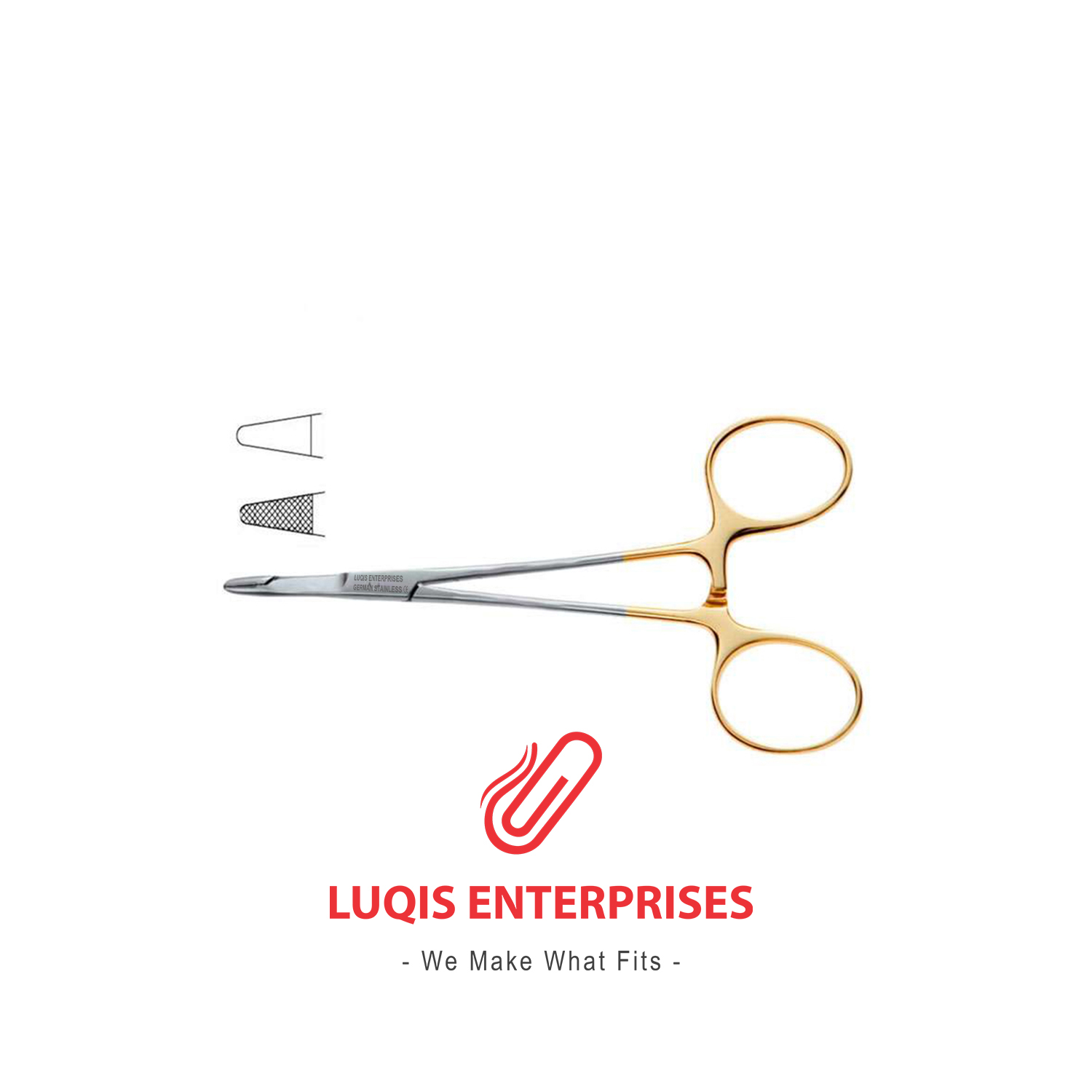 Olsen Webster Needle Holder & Scissors - Tungsten Carbide