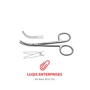 Fomon Lower Lateral Cartilage Scissors, Strongly Curved