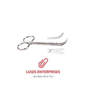Fomon Rhinoplasty Scissors,Strongly Curved