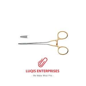 Swedish Needle Holder - TC Serrated Delicate Jaw