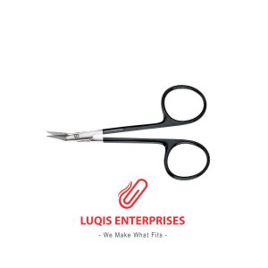 Gunter Nasal Double-Beveled Scissors, Angled SuperCut