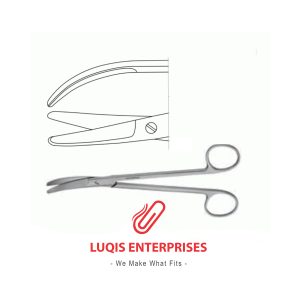 Joseph Nasal Scissors - Blunt - Supercut Serrated