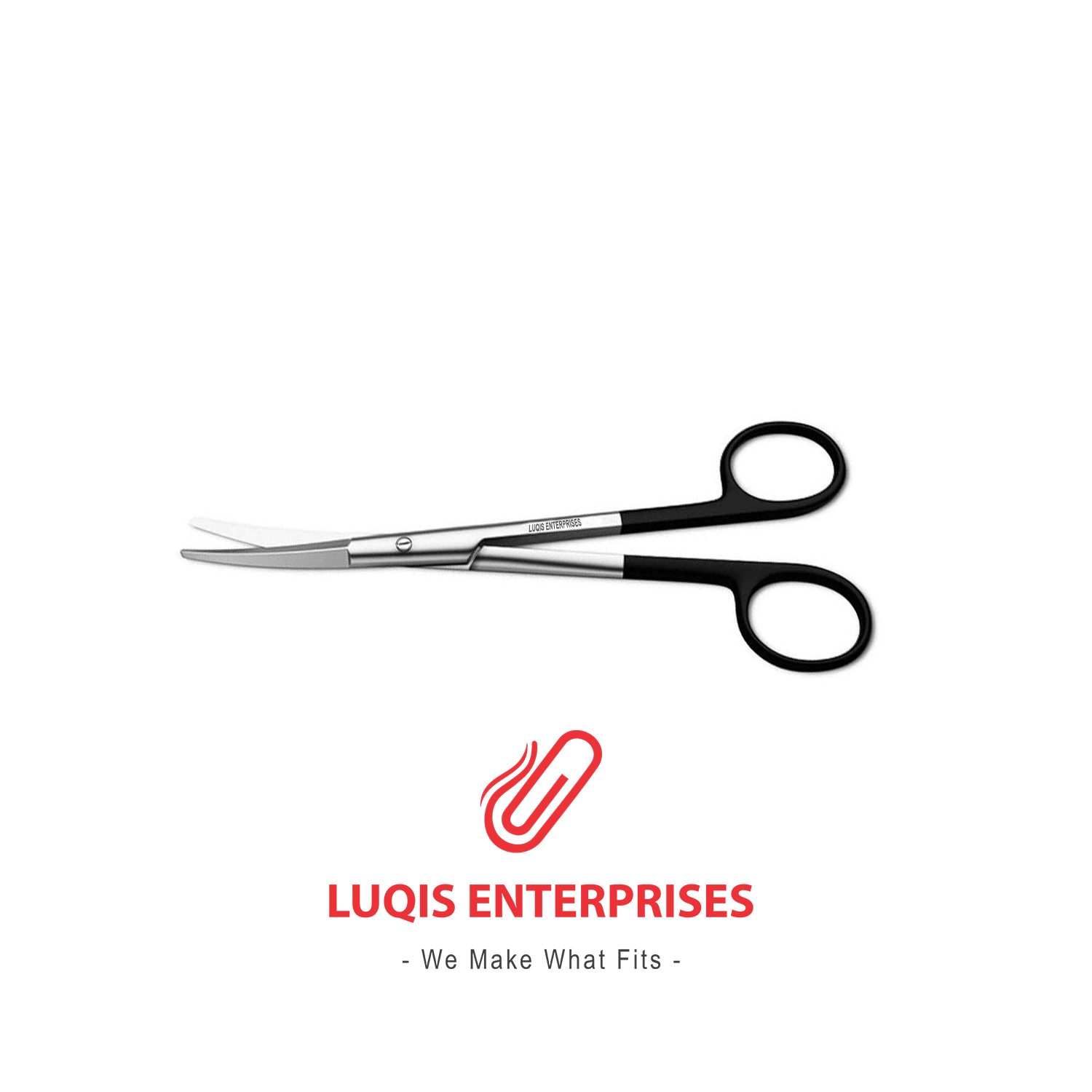 Kaye Curved Scissor, Serrated - SuperCut