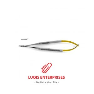 Castroviejo-Ryder Needle Holder - Tungsten Carbide, 1.0 mm jaws