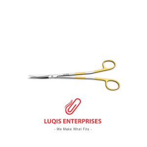 Kaye-Freeman Facelift Scissors, Curved, Serrated - TC