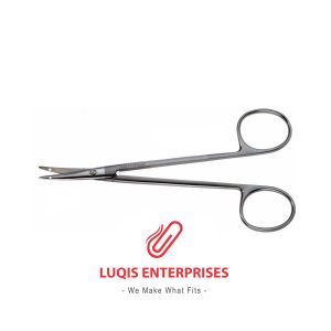 Littler Suture Scissors w/ suture hole in blades, curved