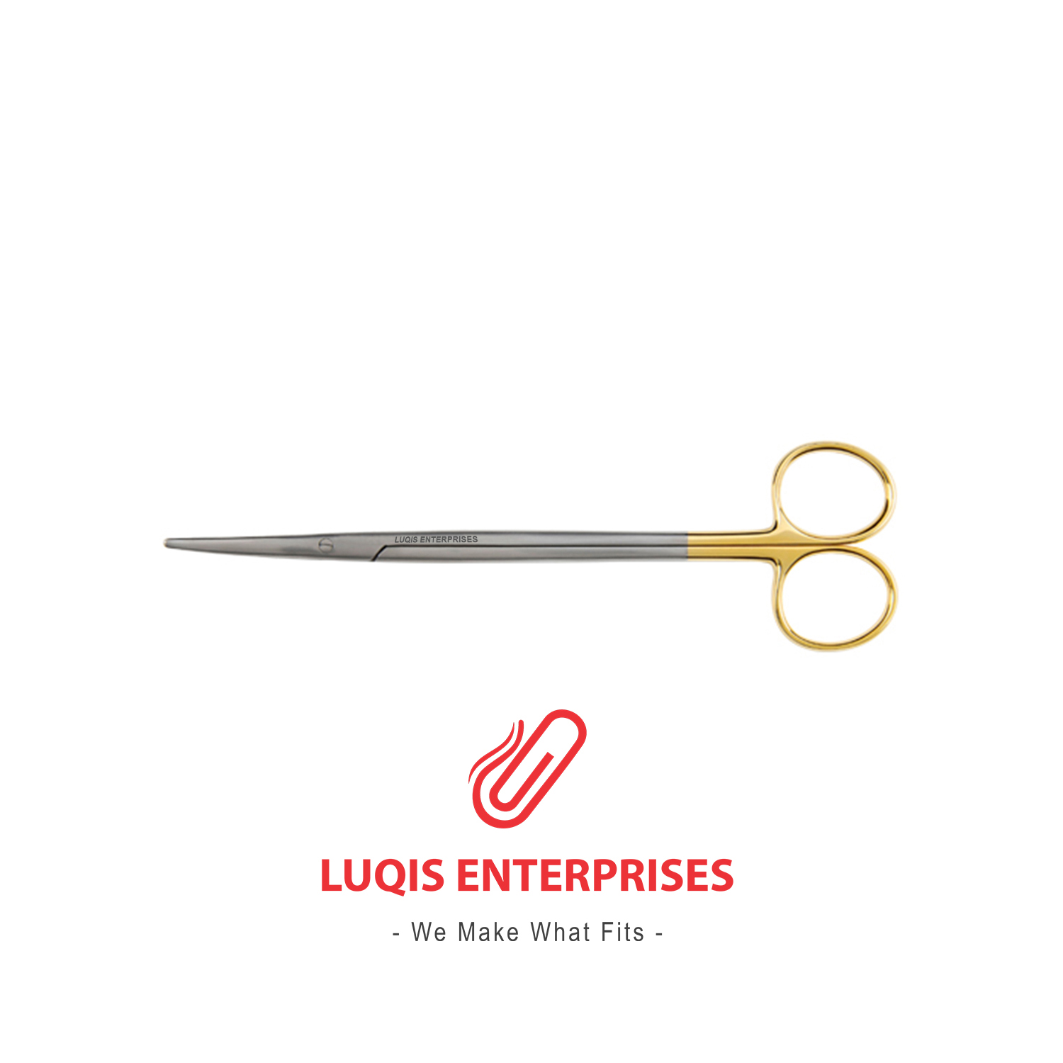 Metzenbaum Scissors - Serrated, Tungsten Carbide, Delicate Smooth Tips