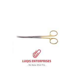PAR Scissors - Delicate Serrated Tungsten Carbide, Curved