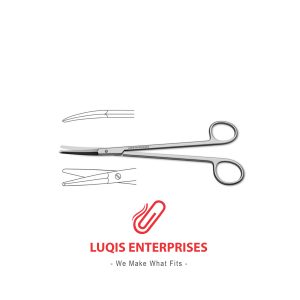 Boettcher Tonsil Scissors - Curved Serrated Supercut