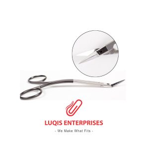 Walter Cottle Nasal Scissors - Serrated Angled SuperCut