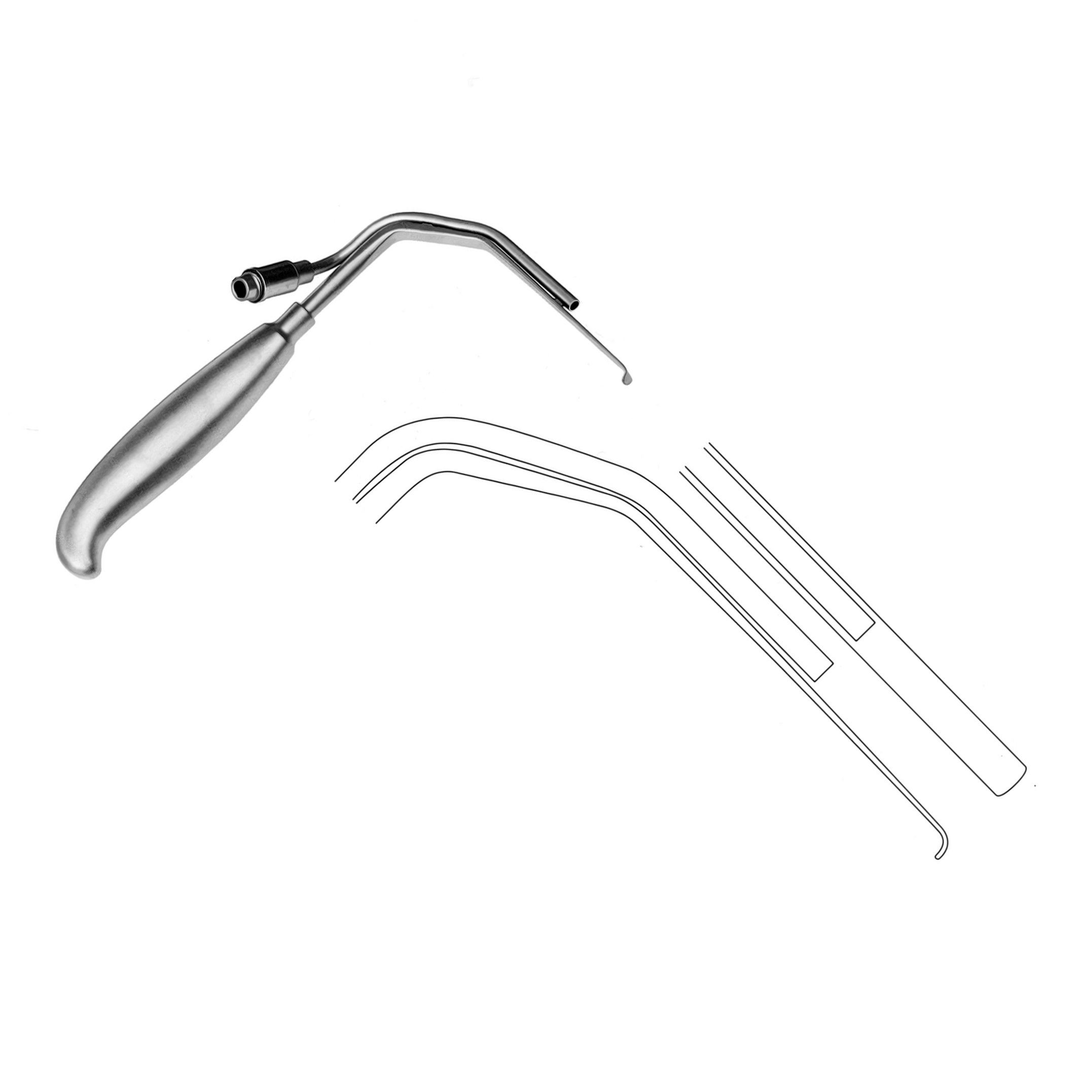Walter Alar And Nasal Retractor - Fiber Optic