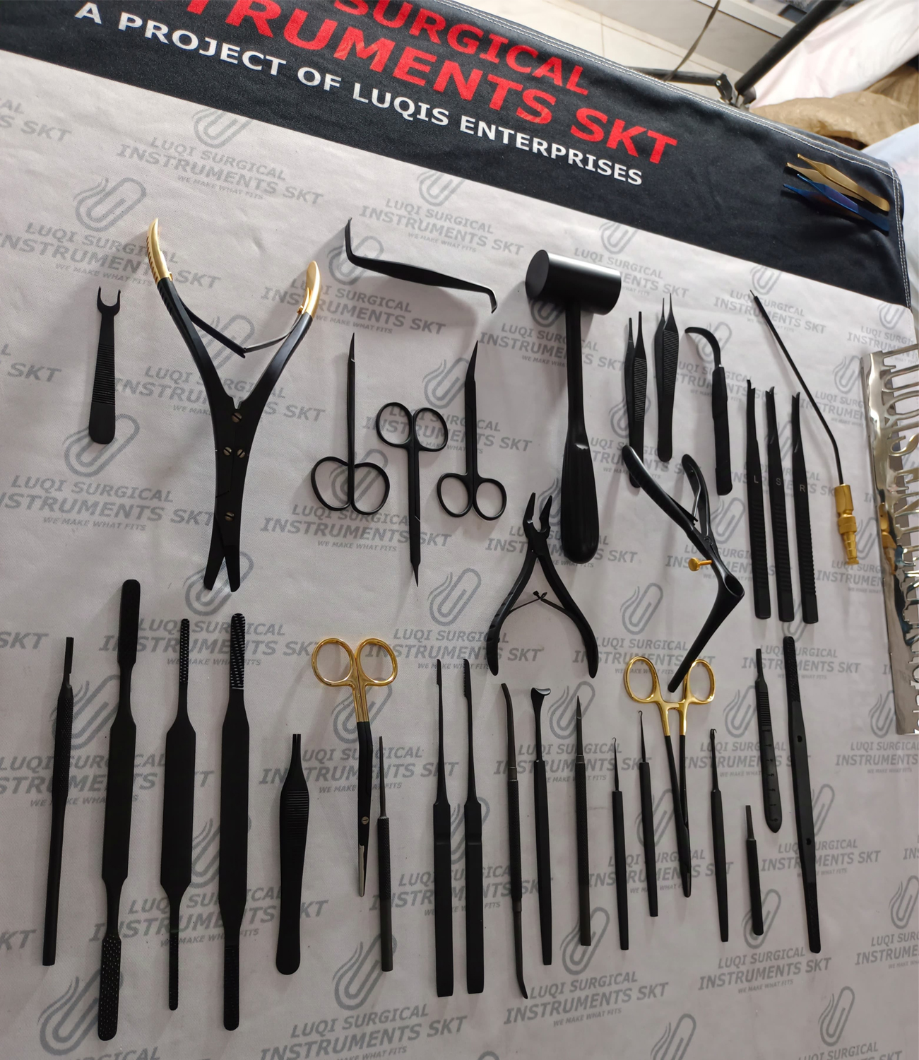 Advanced Rhinoplasty Set in Black Premium Coating