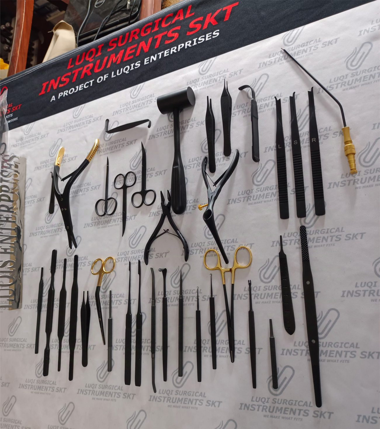 Advanced Rhinoplasty Set in Black Premium Coating