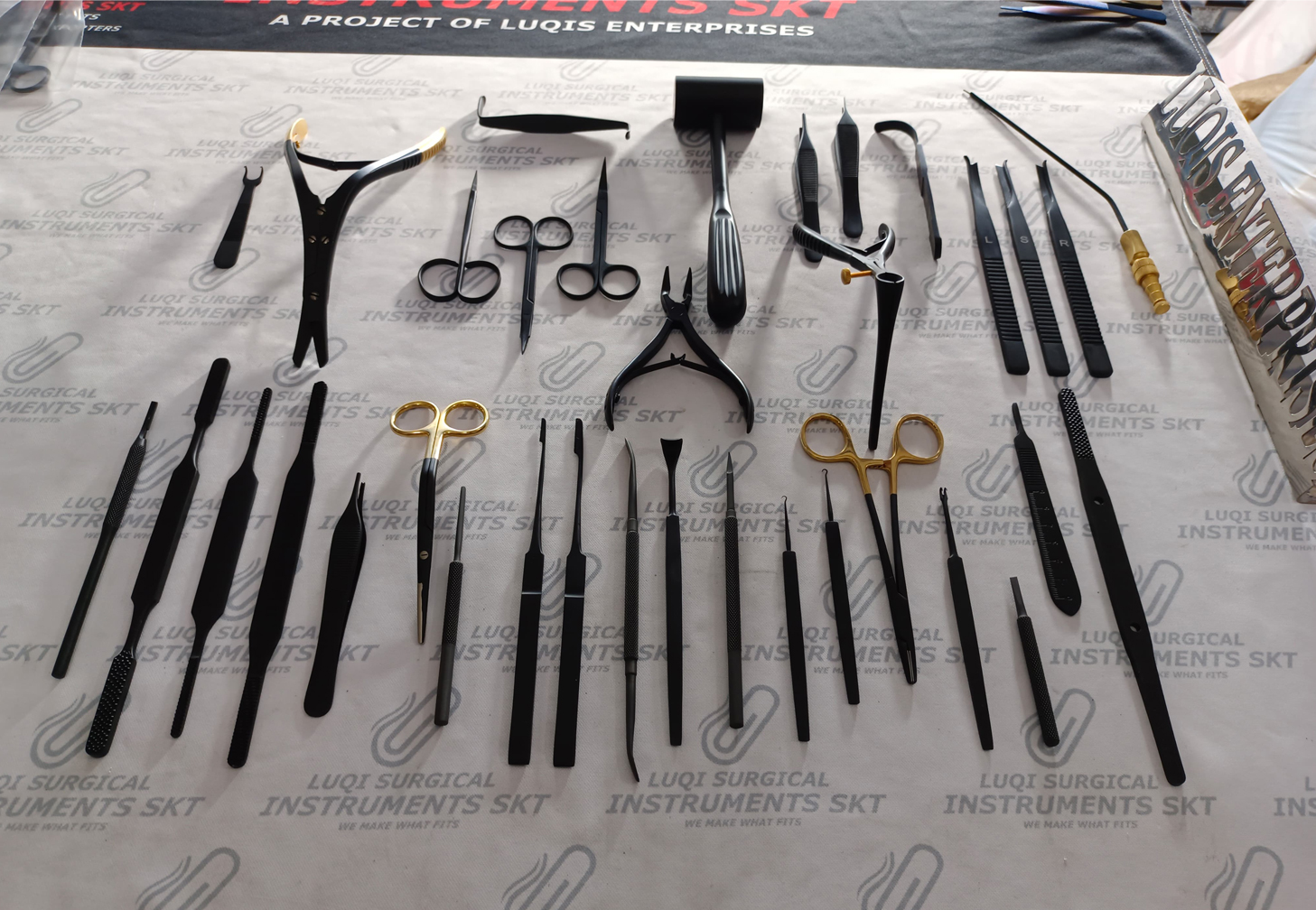 Advanced Rhinoplasty Set in Black Premium Coating