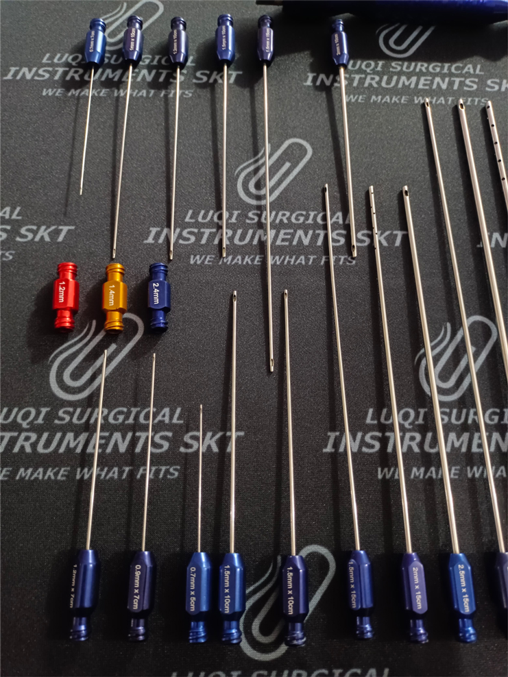 Face Fat Transfer Luer Lock Cannulas Set