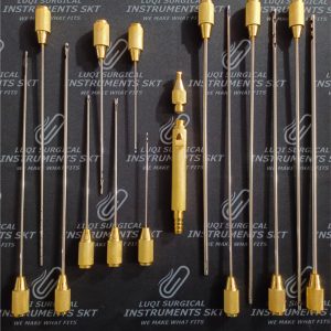Advanced Liposuction Cannulas Set of 17 Pieces