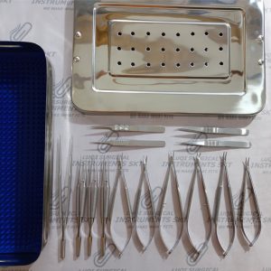 Ultra Fine Micro Instruments Set With Box Included Silicone Mat