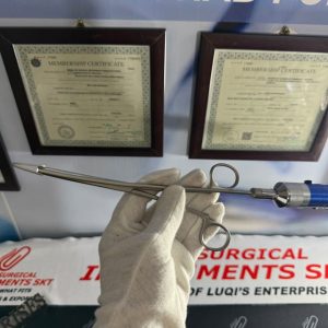 Trepsat Facelift Dissector/Spreader With Fibre Optic Light Guide