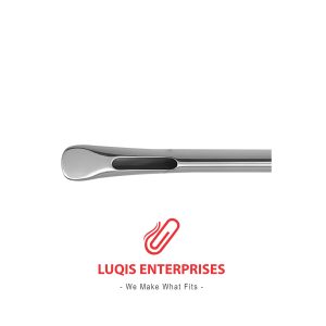 Single Port Spatula Tip Liposuction Luer Lock Cannula